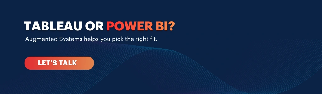 Tableau or Power BI consulting services helping businesses choose the right BI solution