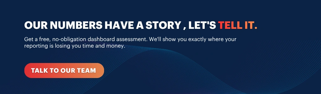 Stop guessing start seeing your data clearly book a free BI consultation with Augmented System